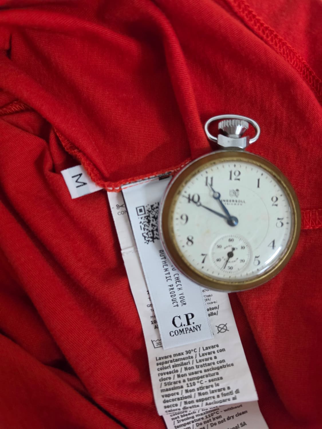 22SS 씨피컴퍼니 Red Tshirt 상품이미지4