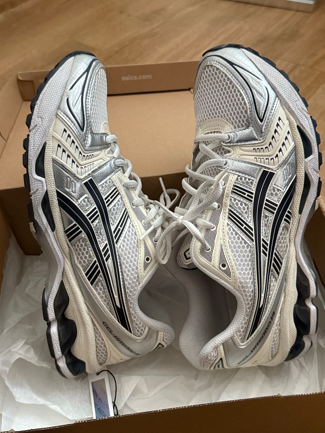 아식스 젤카야노14 화이트미드나잇 280 상품이미지6