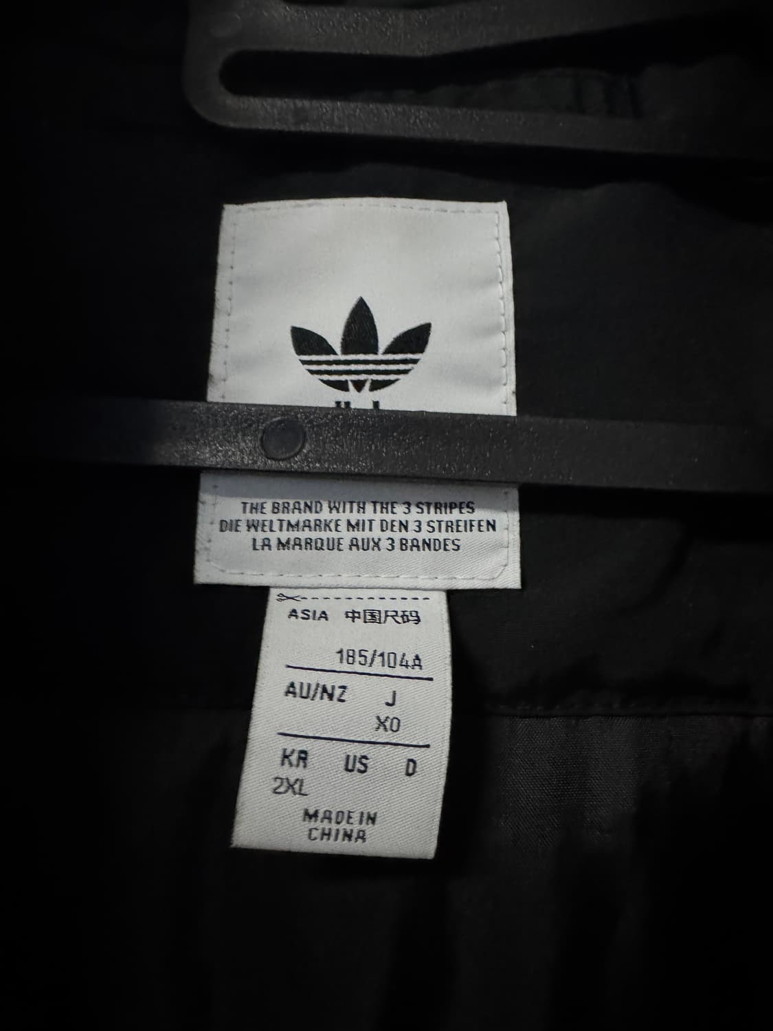 아디다스 미니멀 패디드 자켓 점퍼 2XL 블랙 상품이미지4