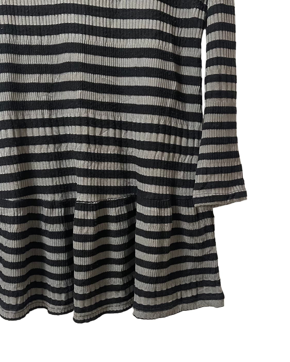 Stripe flare Knit Top / Mini dress 상품이미지4