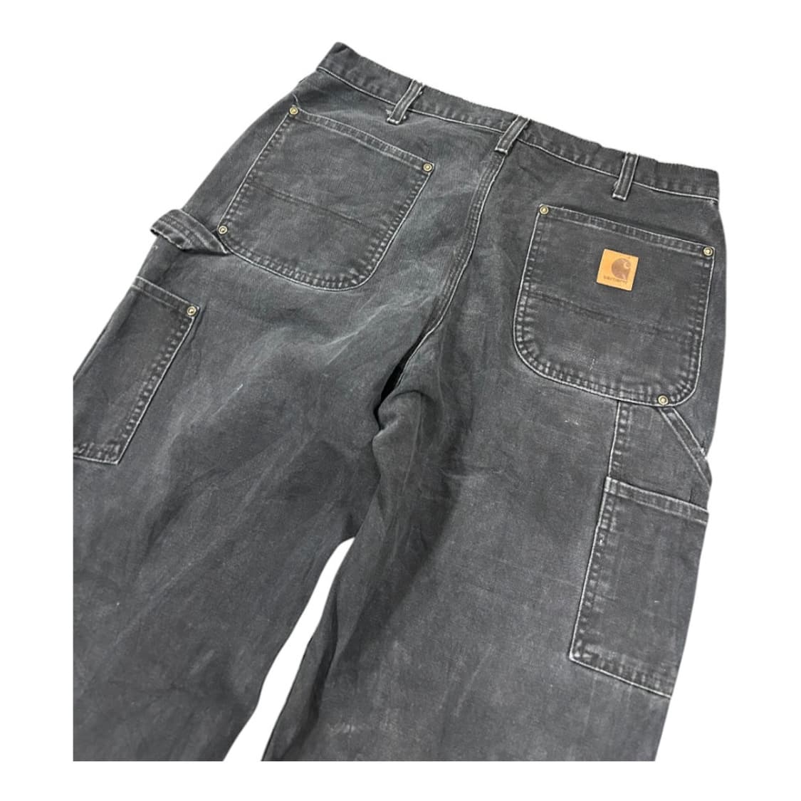 XL) 칼하트 블랙 페이딩 더블니 워크팬츠 BC-046 상품이미지6