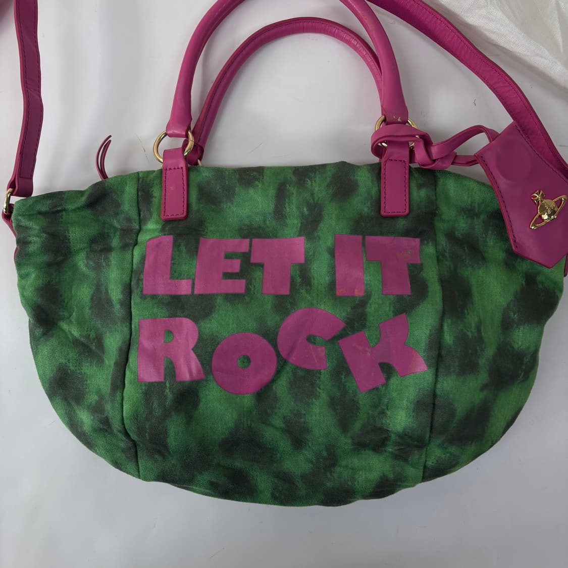 비비안웨스트우드 Let it Rock 레오파드 숄더백 상품이미지5