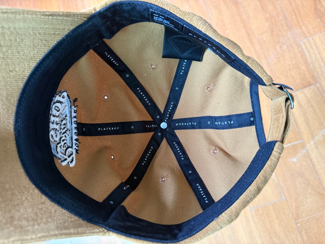 플래토 빅사이즈 코듀로이 볼캡 XL RS CODU CAP BROWN 상품이미지5
