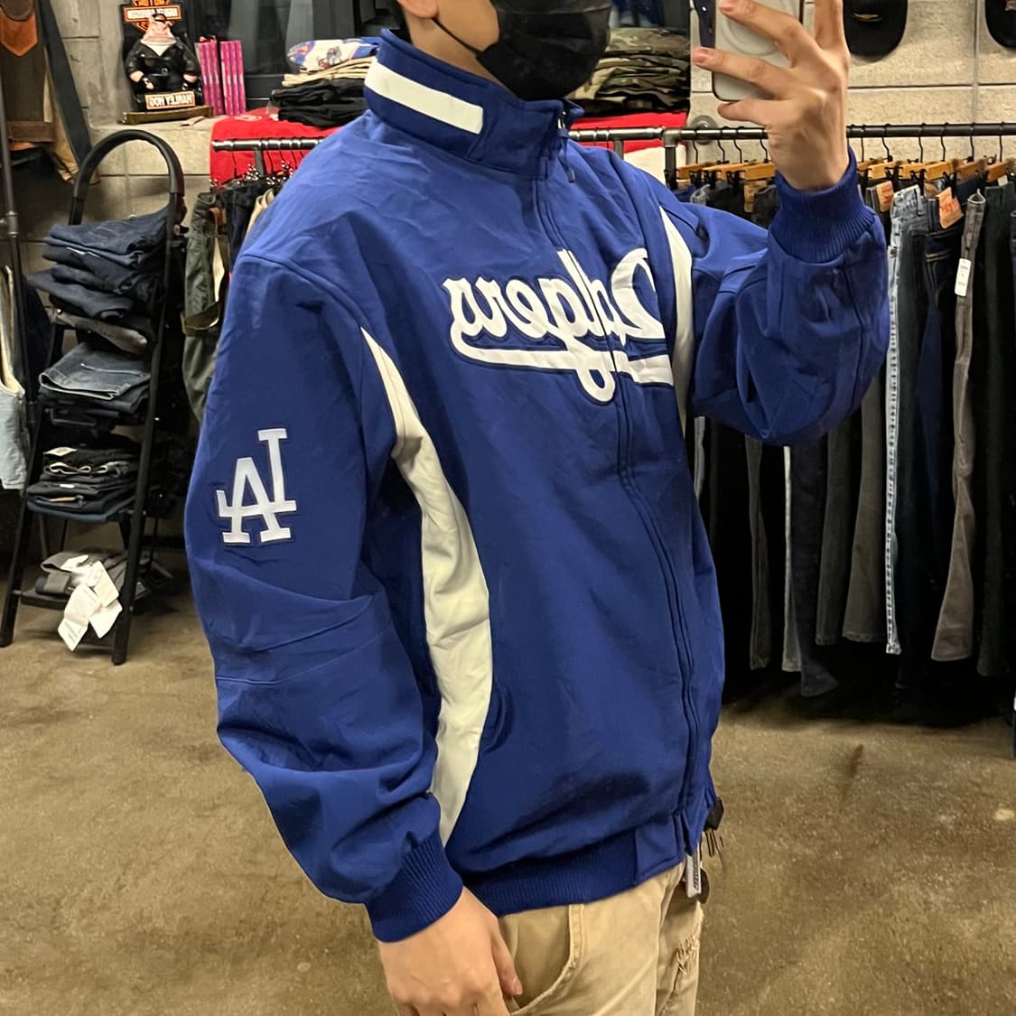 마제스틱 LA다저스 베이스볼 자켓 (110) 상품이미지6