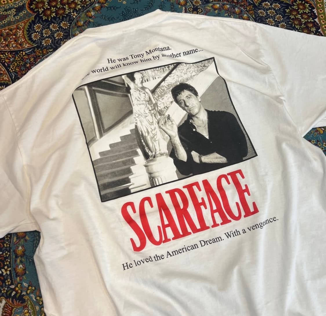 스카페이스 빈티지 남성 반팔 셔츠 상품이미지7