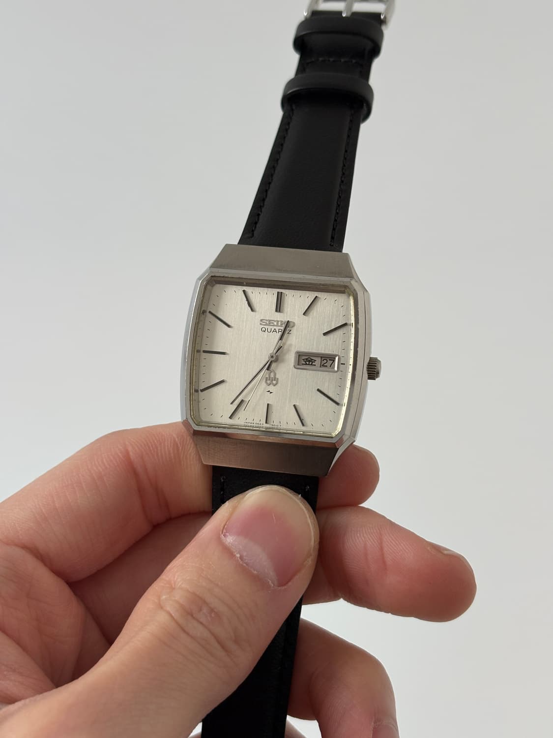 1970s Silver Square Quartz 상품이미지3