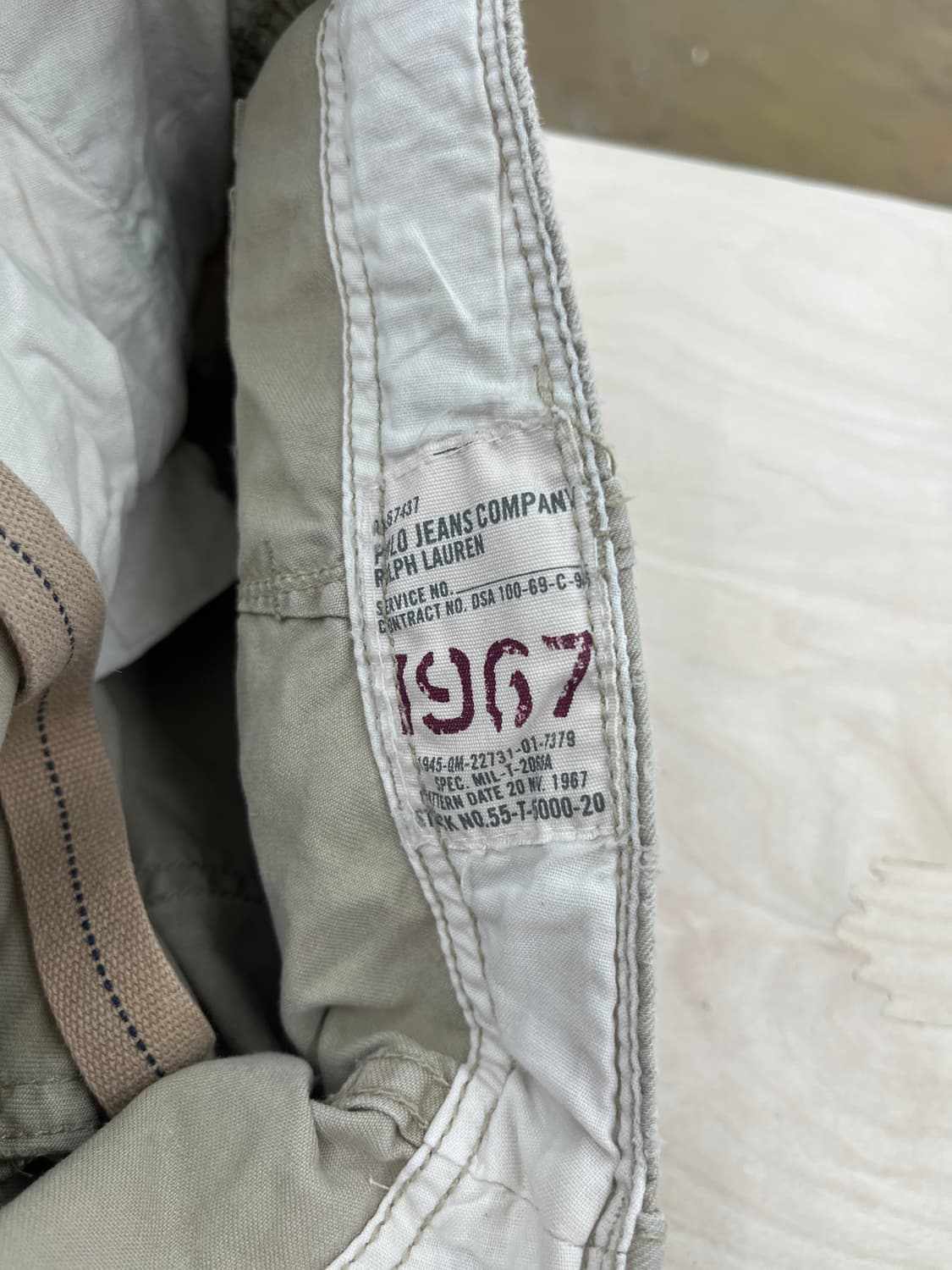 31) POLO JEANS CARGO PANTS 상품이미지5