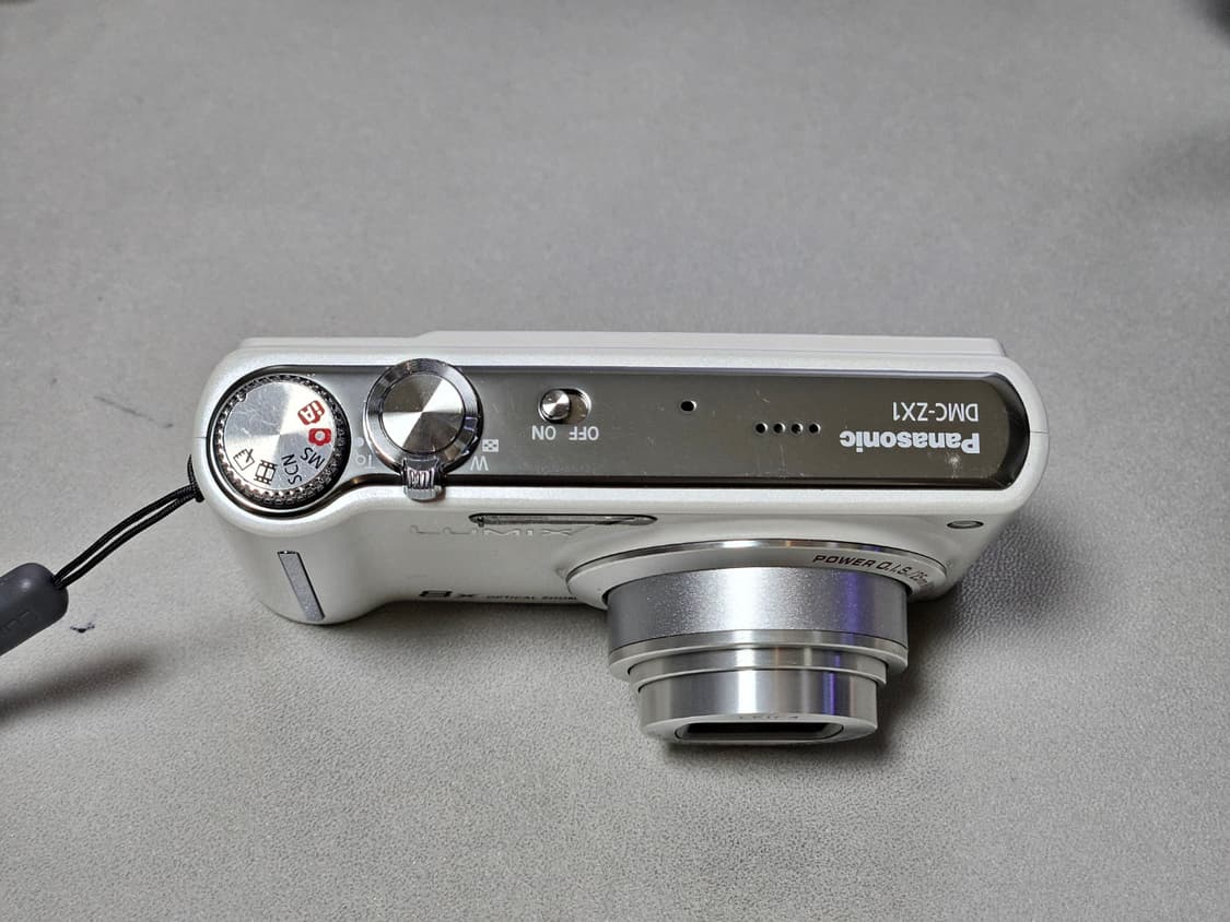 파나소닉 루믹스 ZX1 화이트 빈티지 디카 상품이미지3