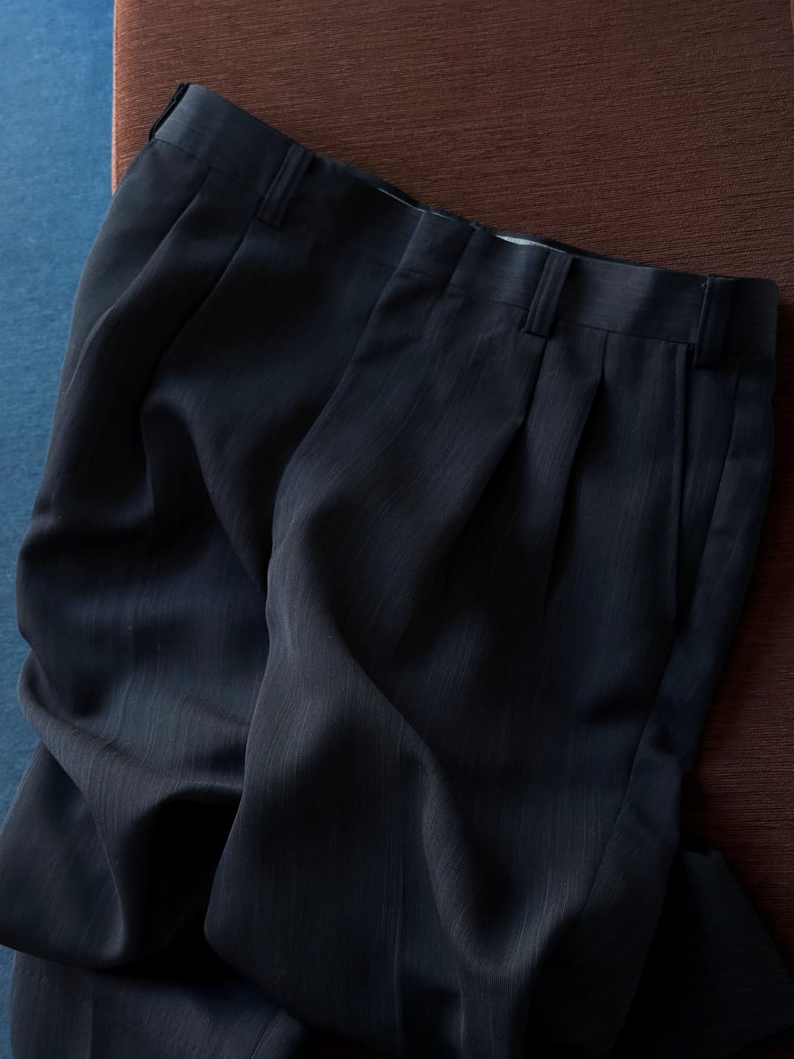 2 pleats multi stripe wide trousers 상품이미지7