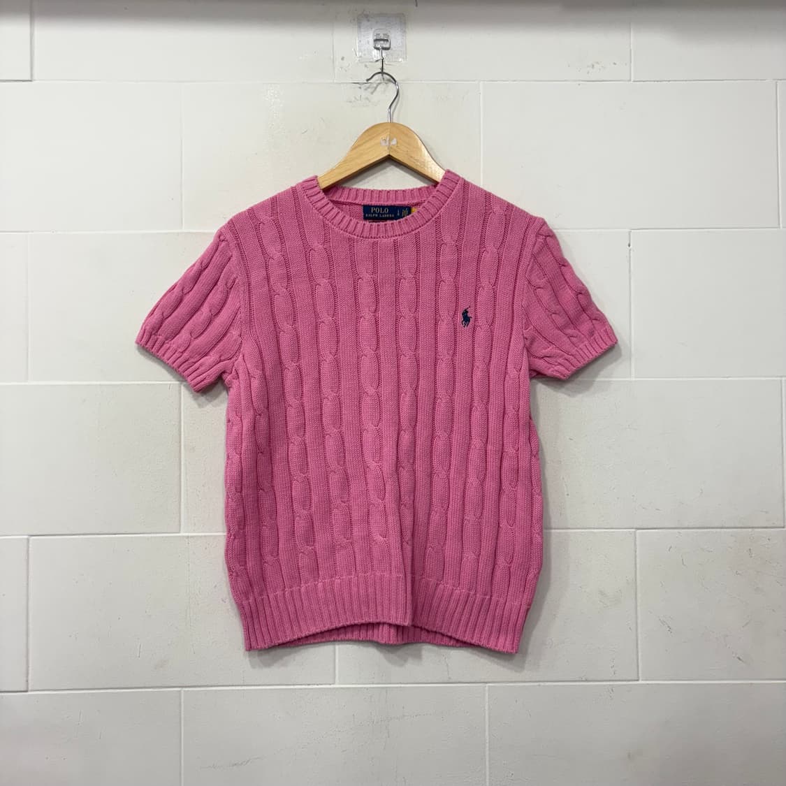 폴로랄프로렌 반팔 꽈배기니트 상품이미지1