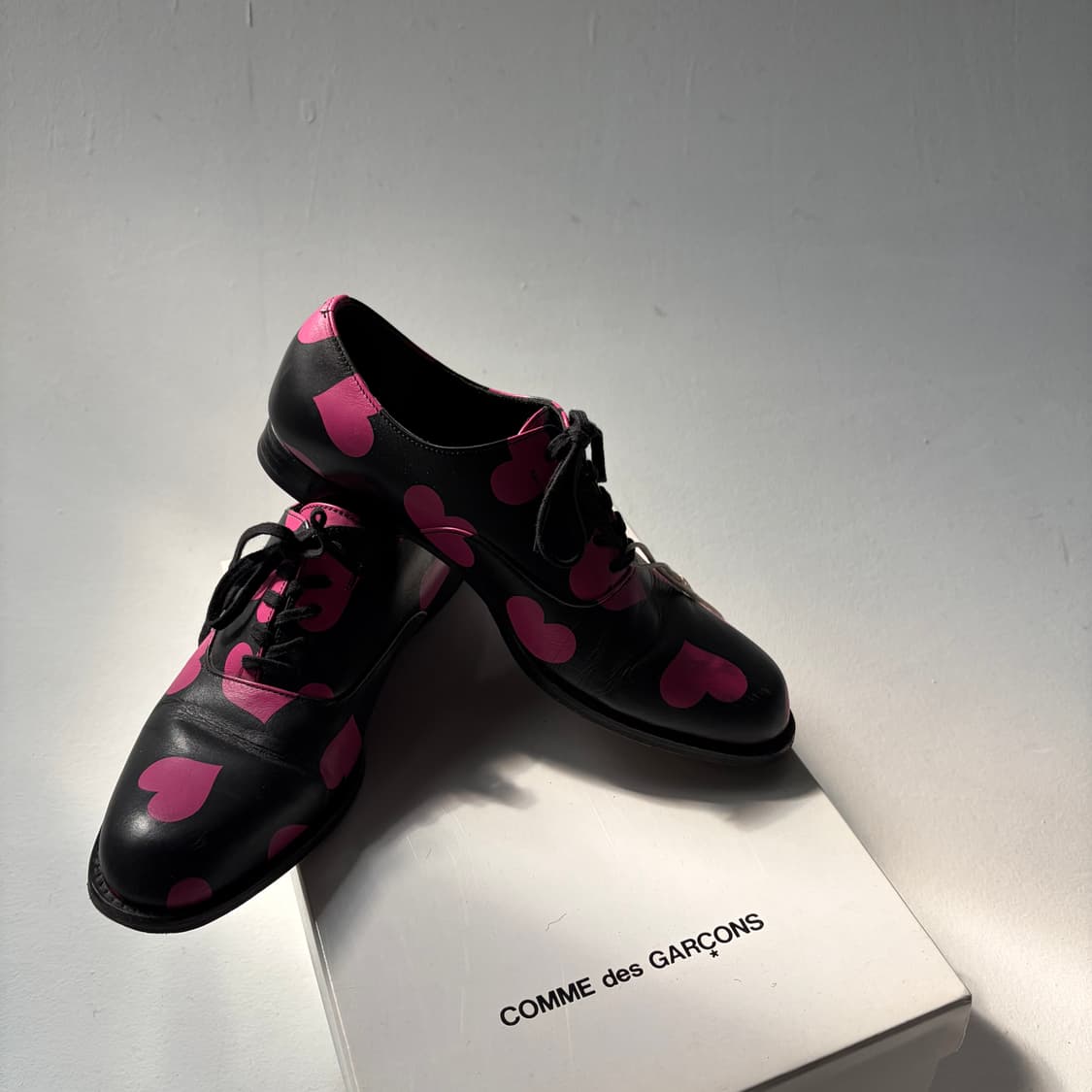 Pink Heart Derby Shoes 상품이미지4