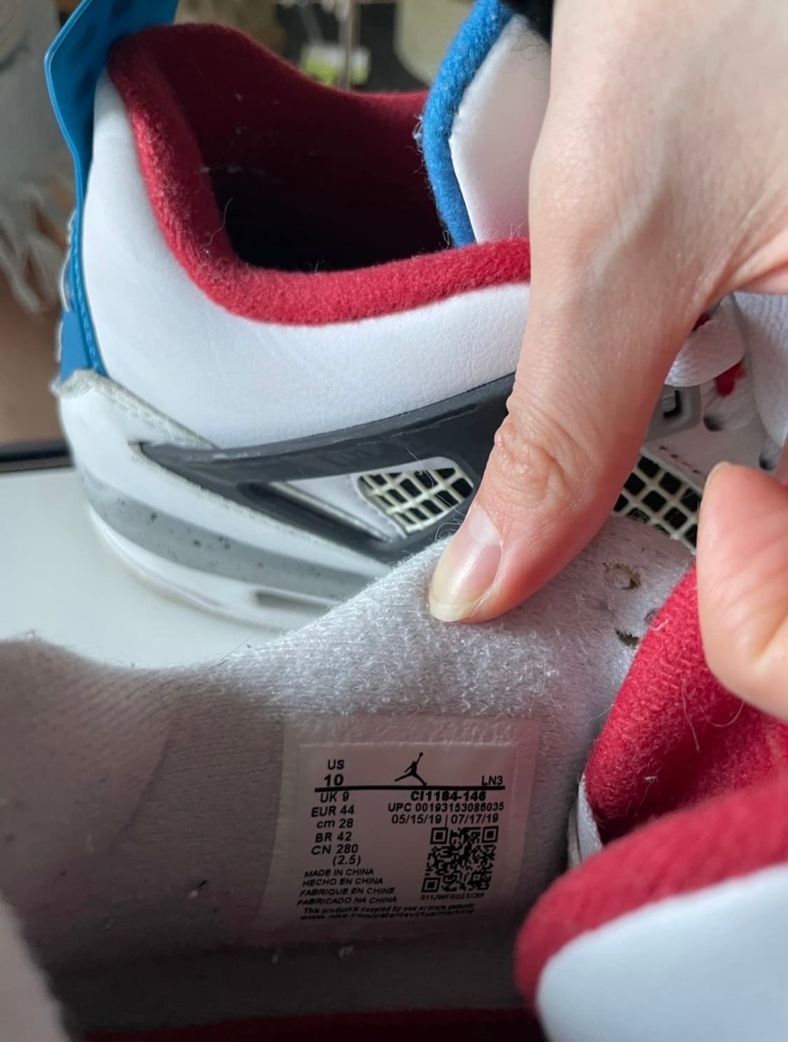 조던 4 왓더 280 jordan 4 what the 상품이미지5