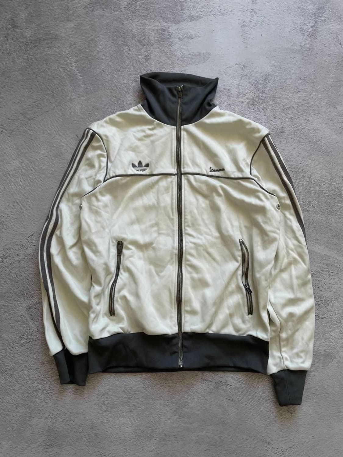 레어 아디다스 x 베스파 파이어버드 트랙 탑 져지 L 한정판 상품이미지1