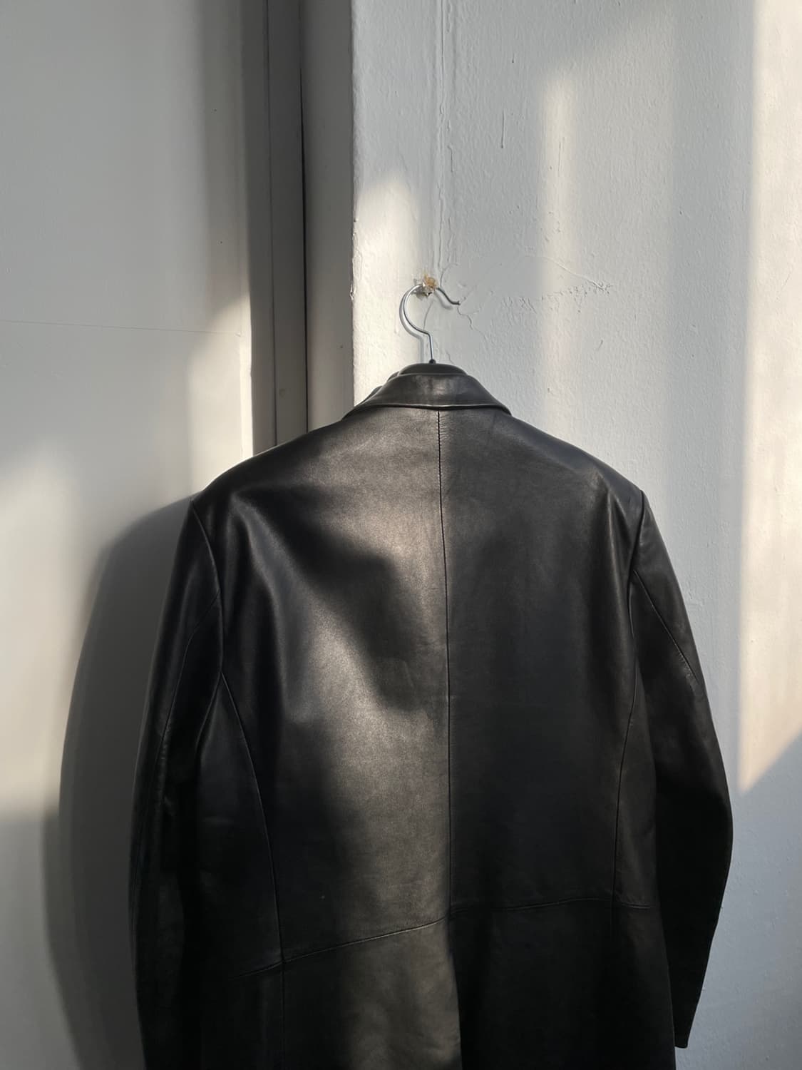 빈티지 양가죽 레더 블레이저 상품이미지4