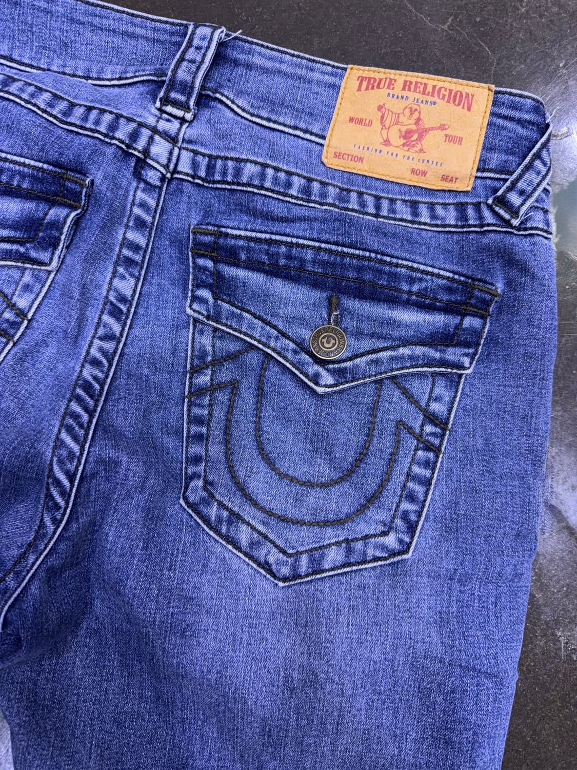 트루릴리젼 스트레치 슬림핏핏 데님팬츠 32 상품이미지7