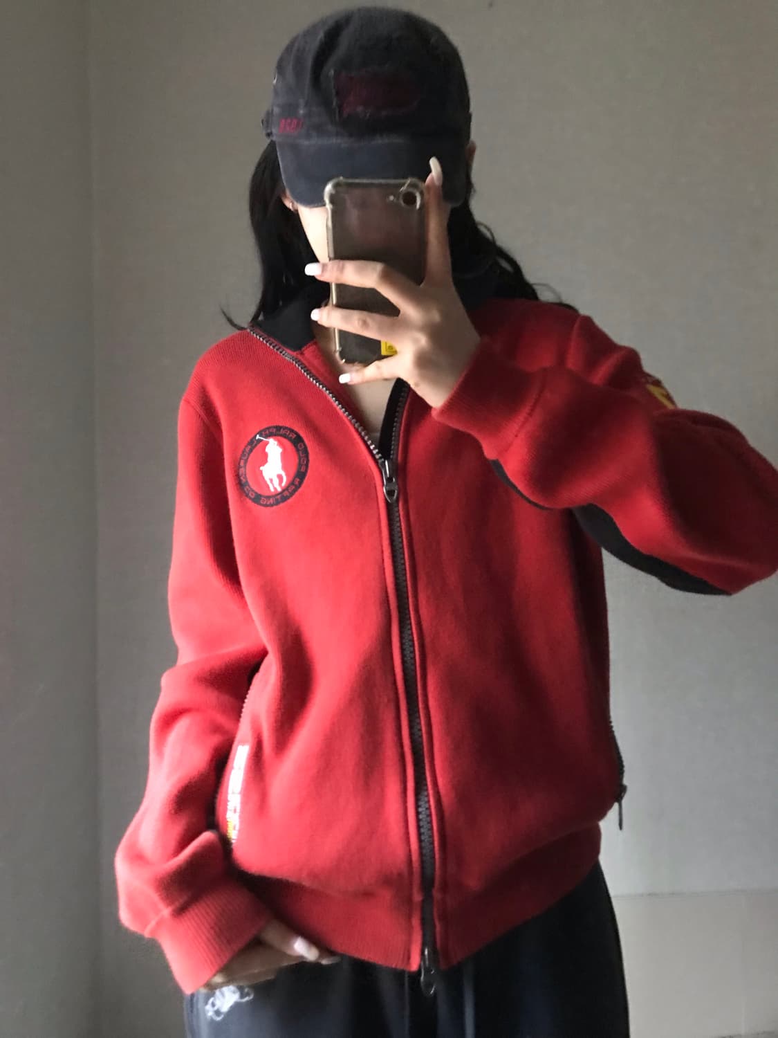 폴로 빅포니 레이싱 니트집업 상품이미지3