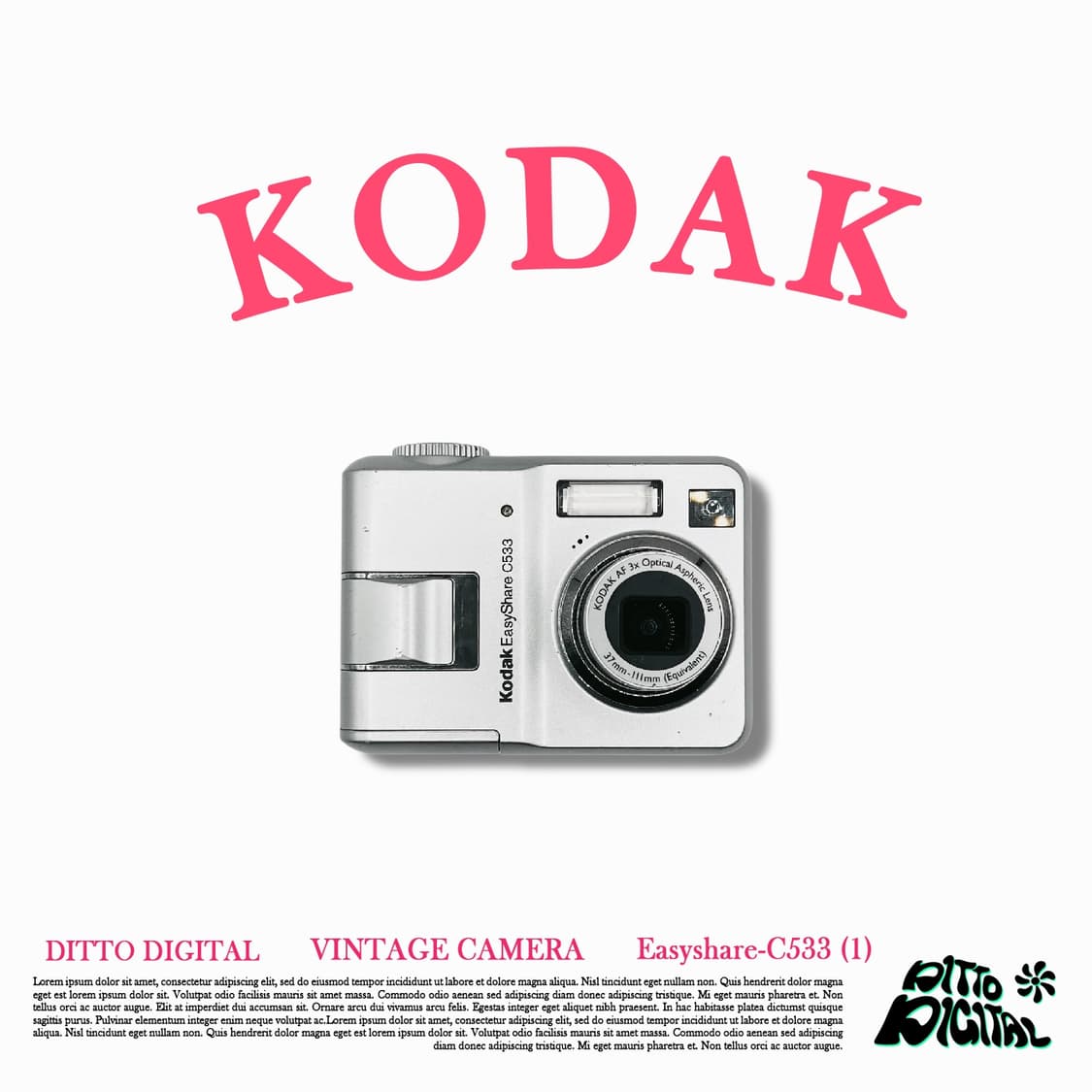Kodak easyshare C533 디카  상품이미지1