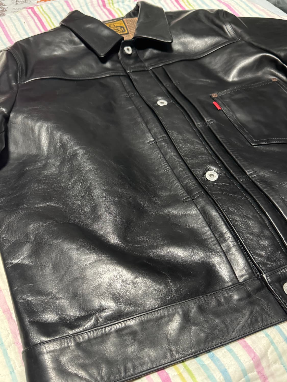 Veluokldly 대전판 가죽자켓 상품이미지1