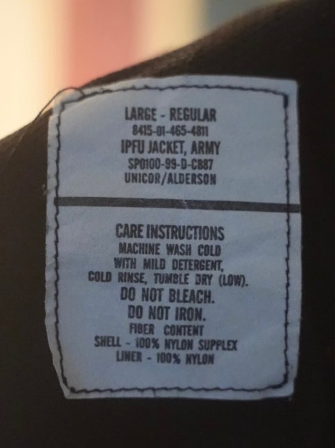 90s IPFU 자켓 1세대 (L-R) 상품이미지3