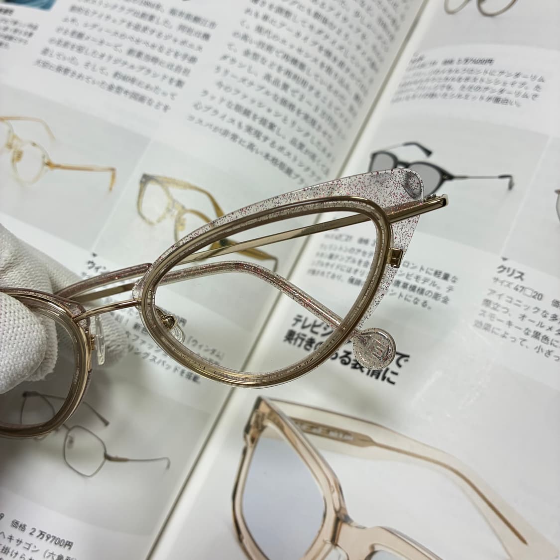 L.A. EYEWORKS 엘에이 아이웍스 캣아이 안경 상품이미지2