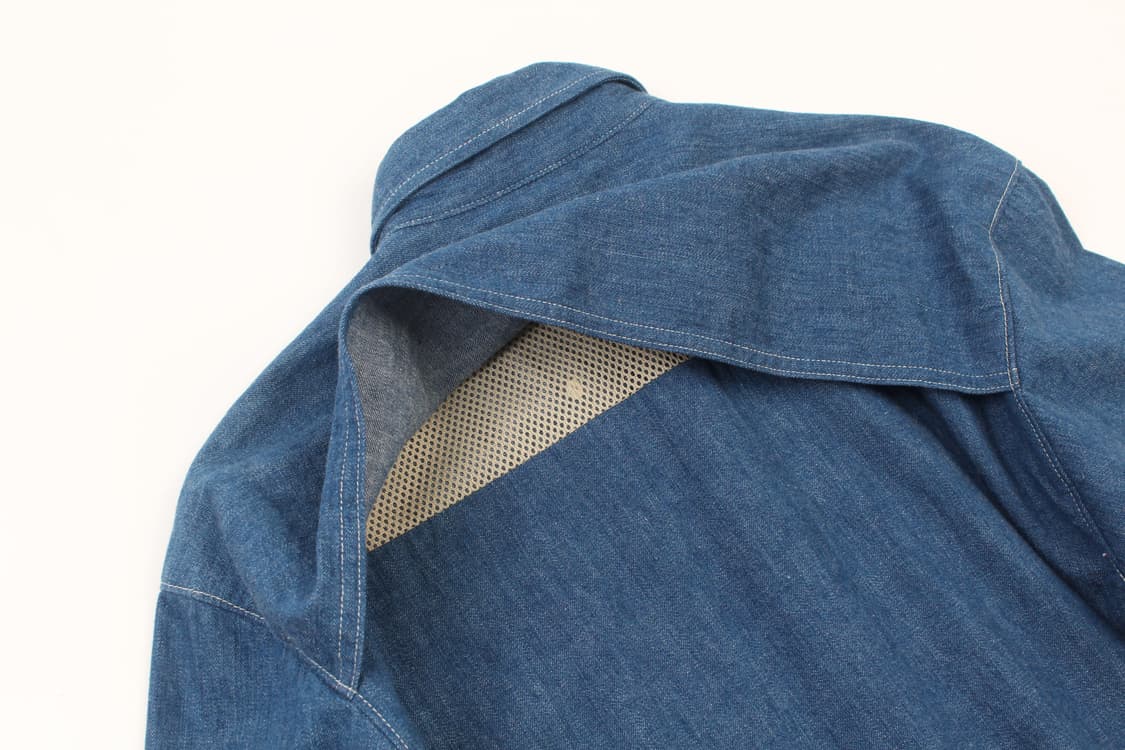 ORSLOW × BEAMS Fishing Denim Shirt  상품이미지9
