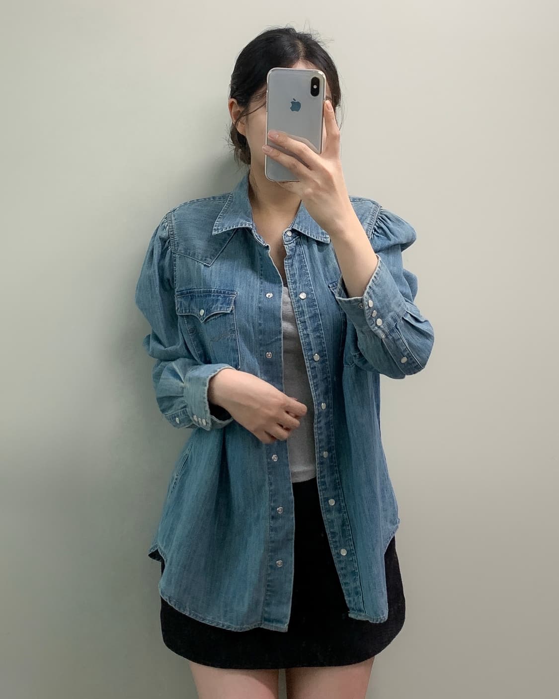 폴로 블랙라벨 데님 셔츠 상품이미지2