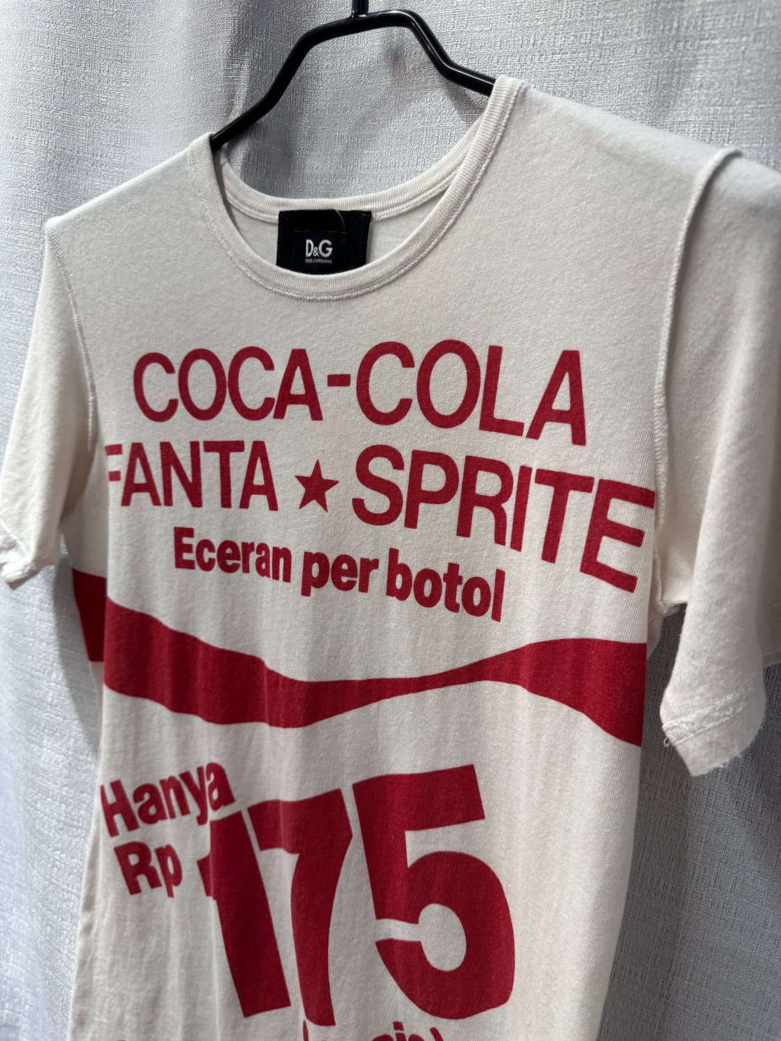 돌체앤가바나 빈티지 코카콜라 아카이브 반팔티 44(S) 상품이미지2