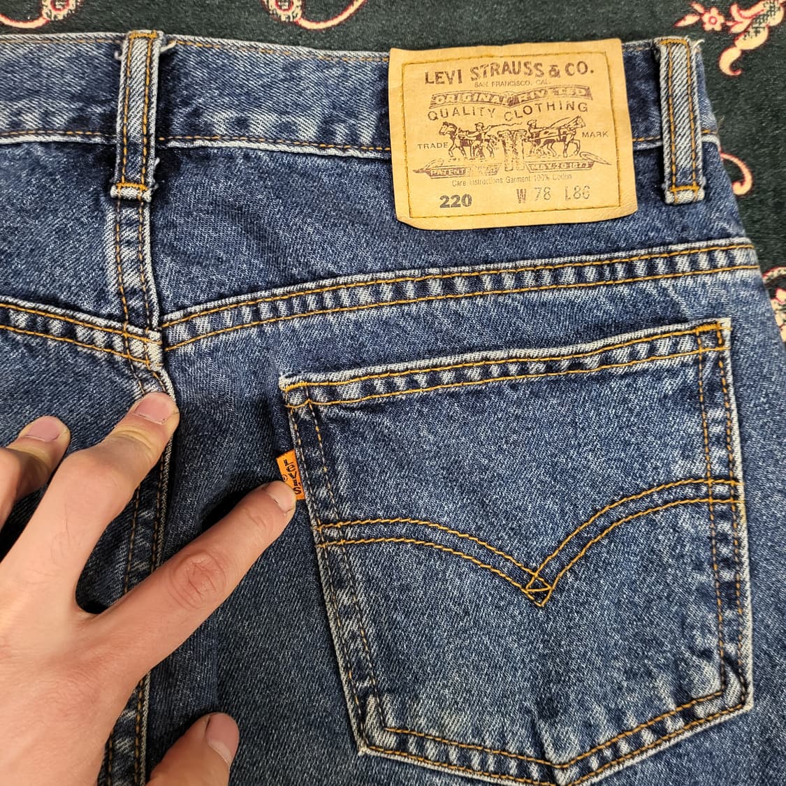 리바이스 청바지 220 (30) 오렌지텝 상품이미지7