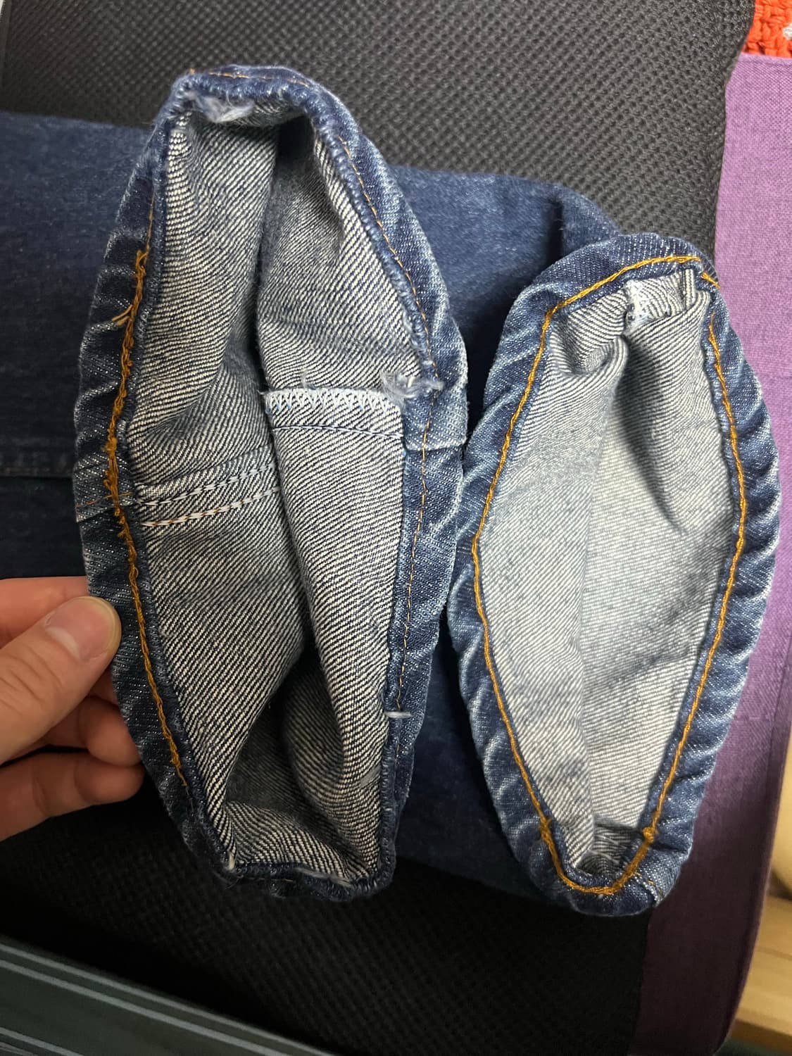 리바이스 517 오렌지탭 83년도 미제 33X32 상품이미지3