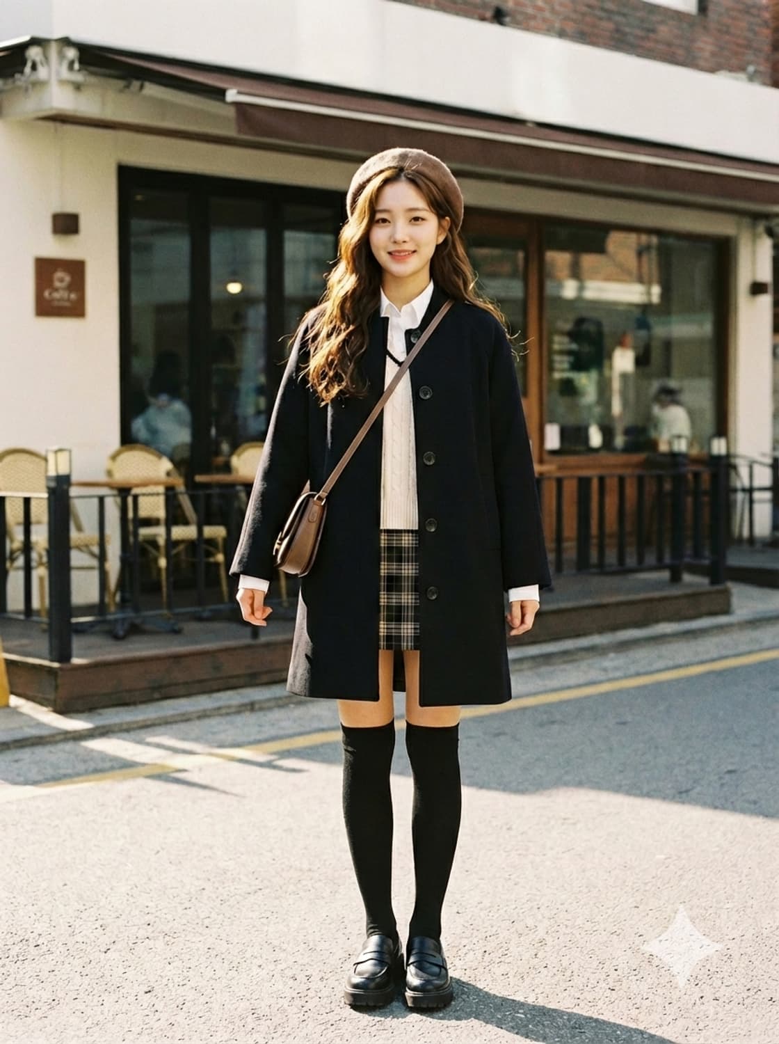 COS 코스 울 캐시미어 블렌드 봄버 넥 코트 상품이미지1