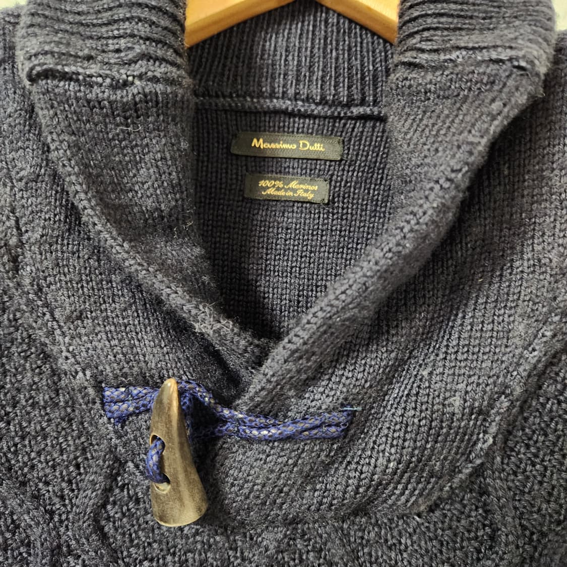 H337 [L] 마시모두띠 카라 니트  상품이미지2