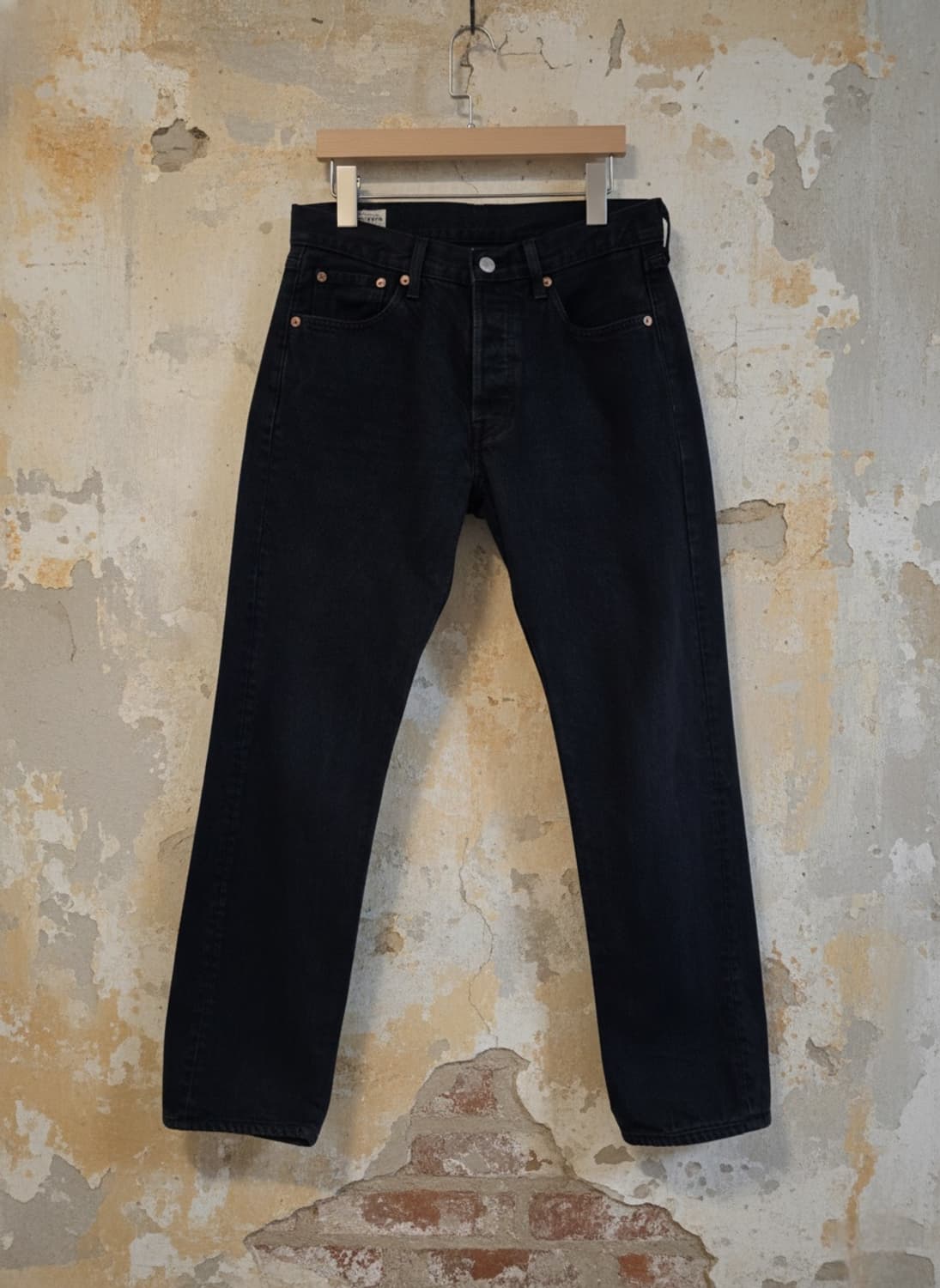 리바이스 501 블랙진 W30 L32 상품이미지1