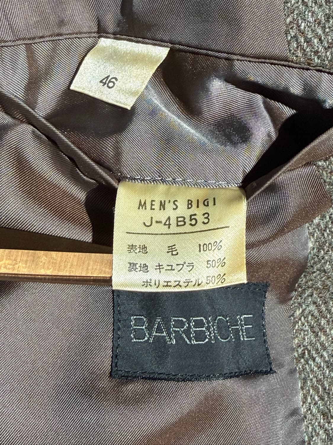 BARBICHE by Men’s Bigi 자켓(Made In Japan) 상품이미지6