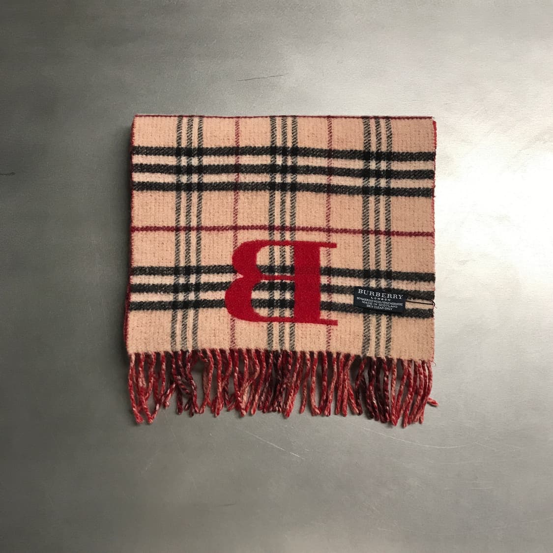 버버리 정품 메리노/캐시미어 머플러 상품이미지2