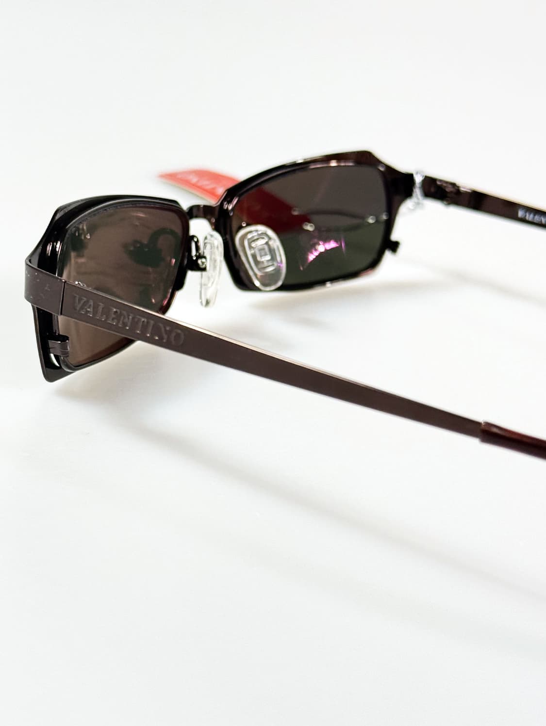 VALENTINO SONIA JAPAN 메탈릭 스퀘어 빈티지 선글라스 상품이미지4