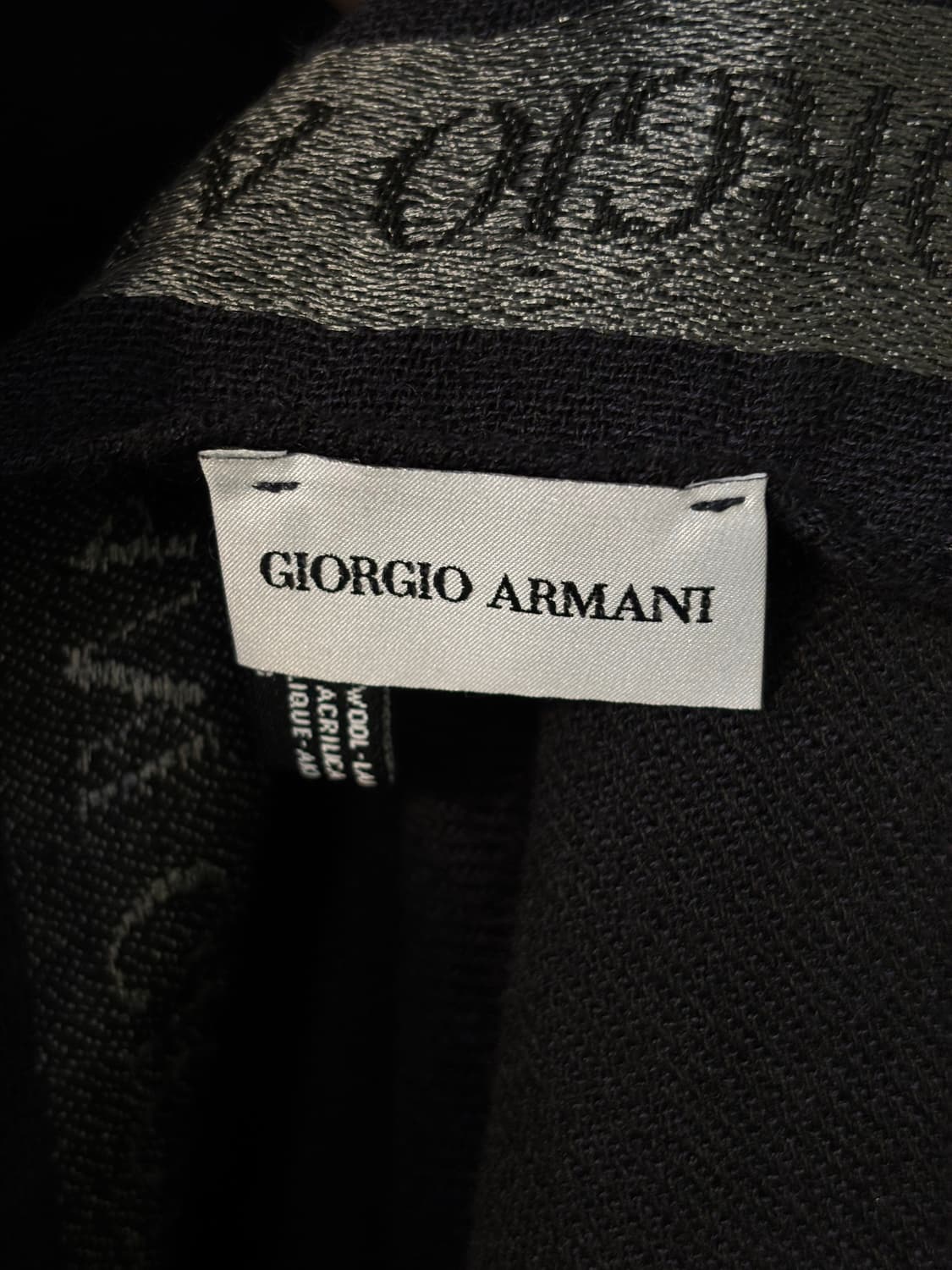 조르지오 아르마니 오버 스카프 상품이미지8