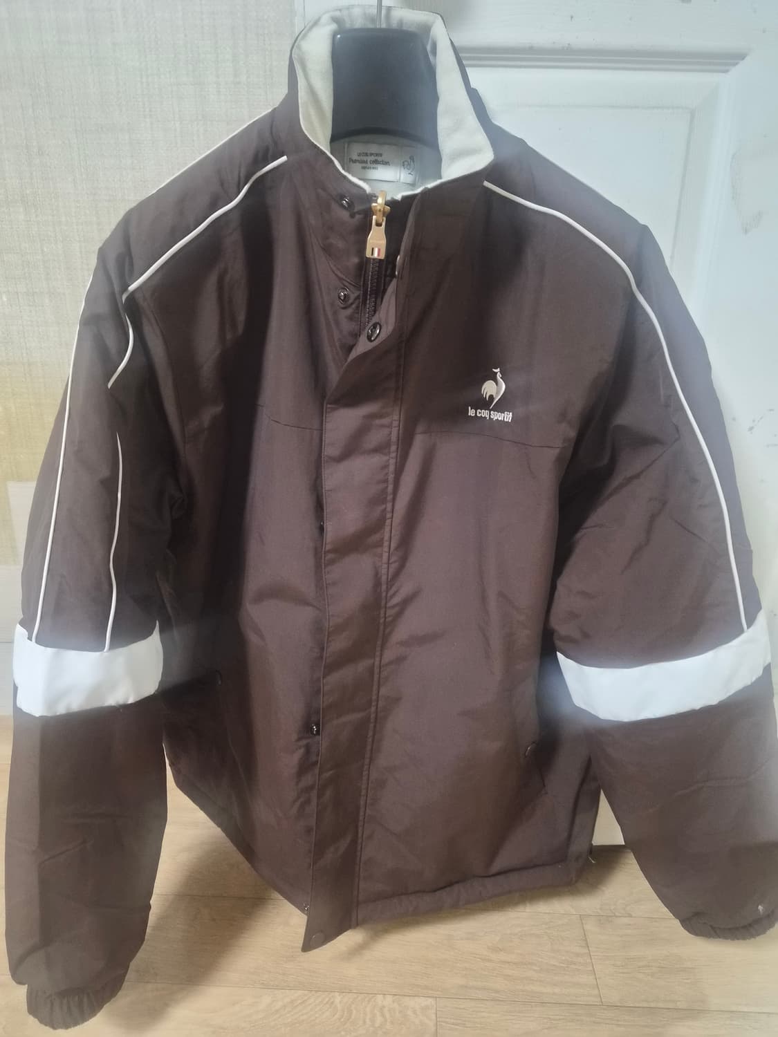 르꼬끄 스포르티브 브라운  리버시블  점퍼 상품이미지1