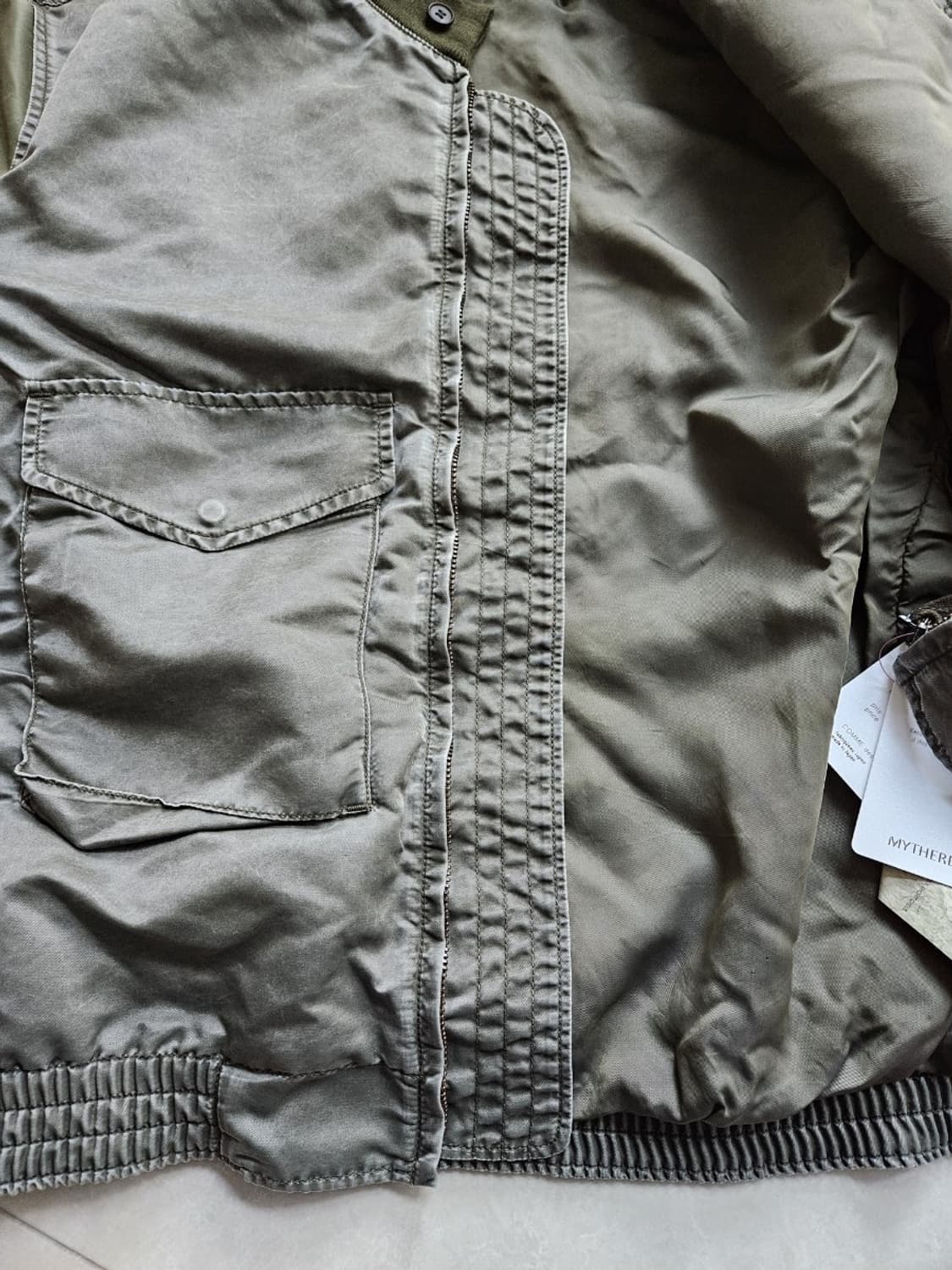 꼼데가르송 옴므 나일론 봄버 L 상품이미지5