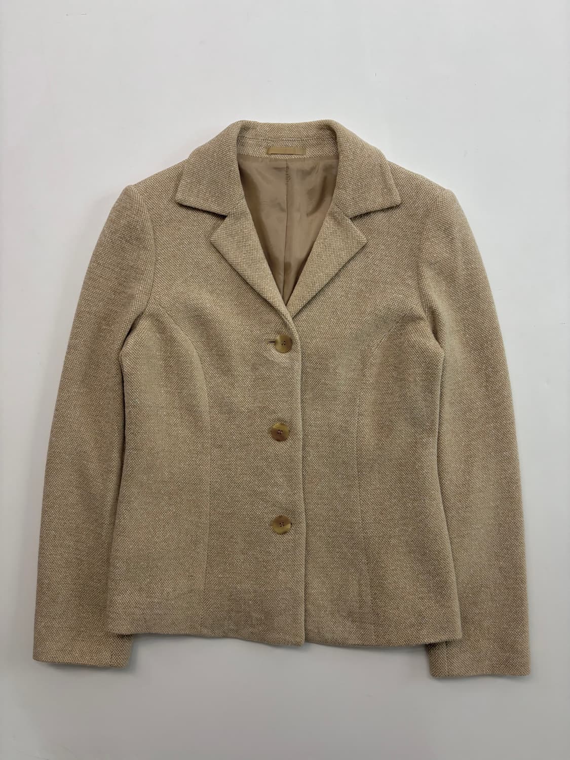 Burberry 버버리 옐로우베이지 울 혼방 블레이저 상품이미지2