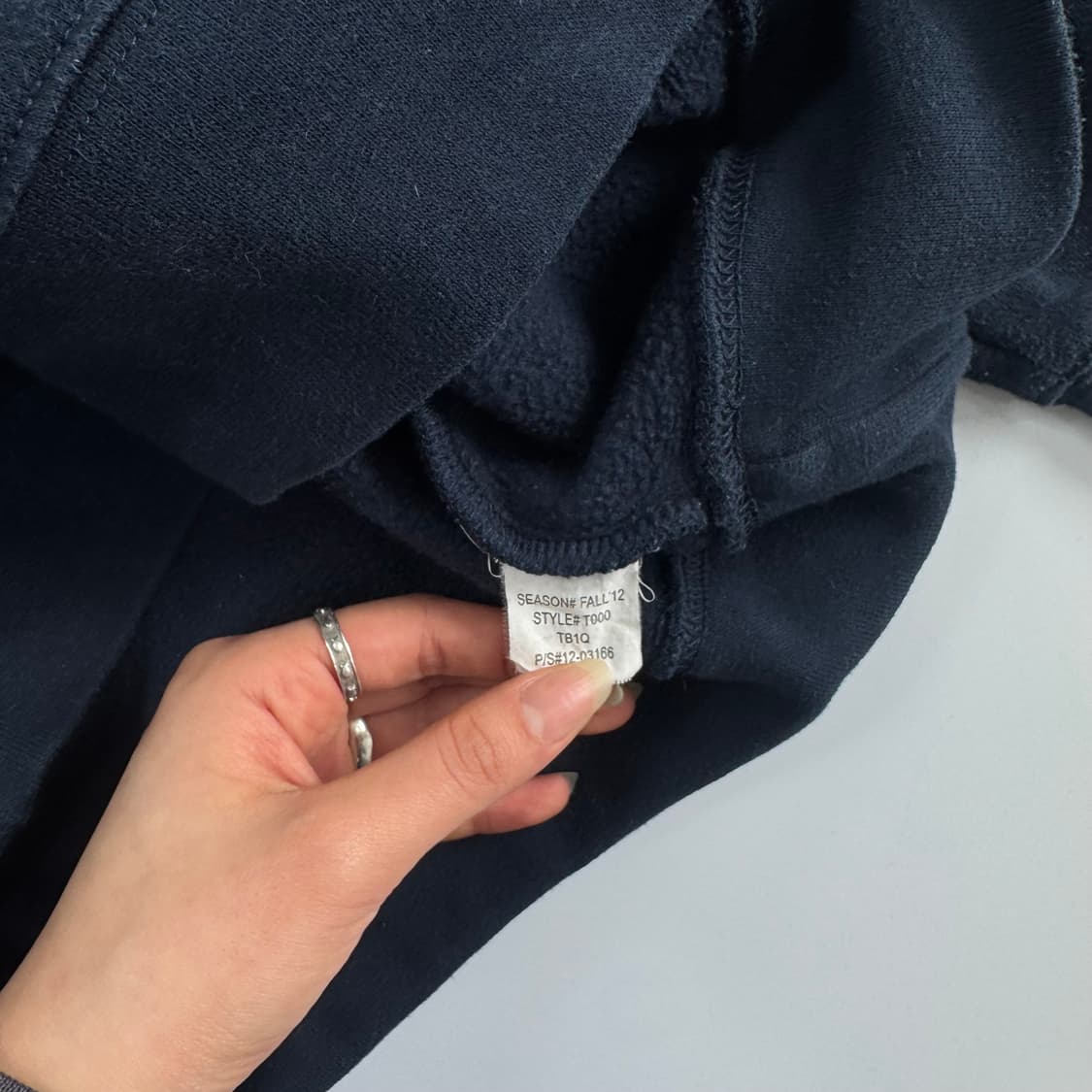 Jansport 잔스포츠 choate 로고 네이비 맨투맨  상품이미지6