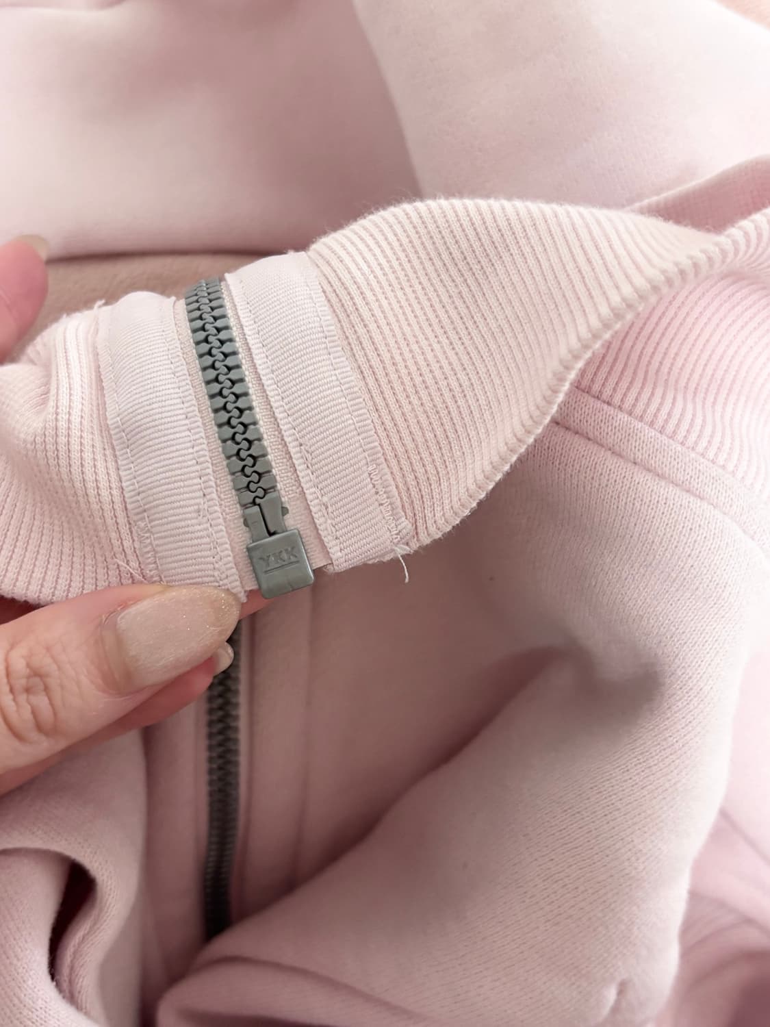 룰루레몬 스쿠바 풀집 후디 핑크 사이즈2 상품이미지6