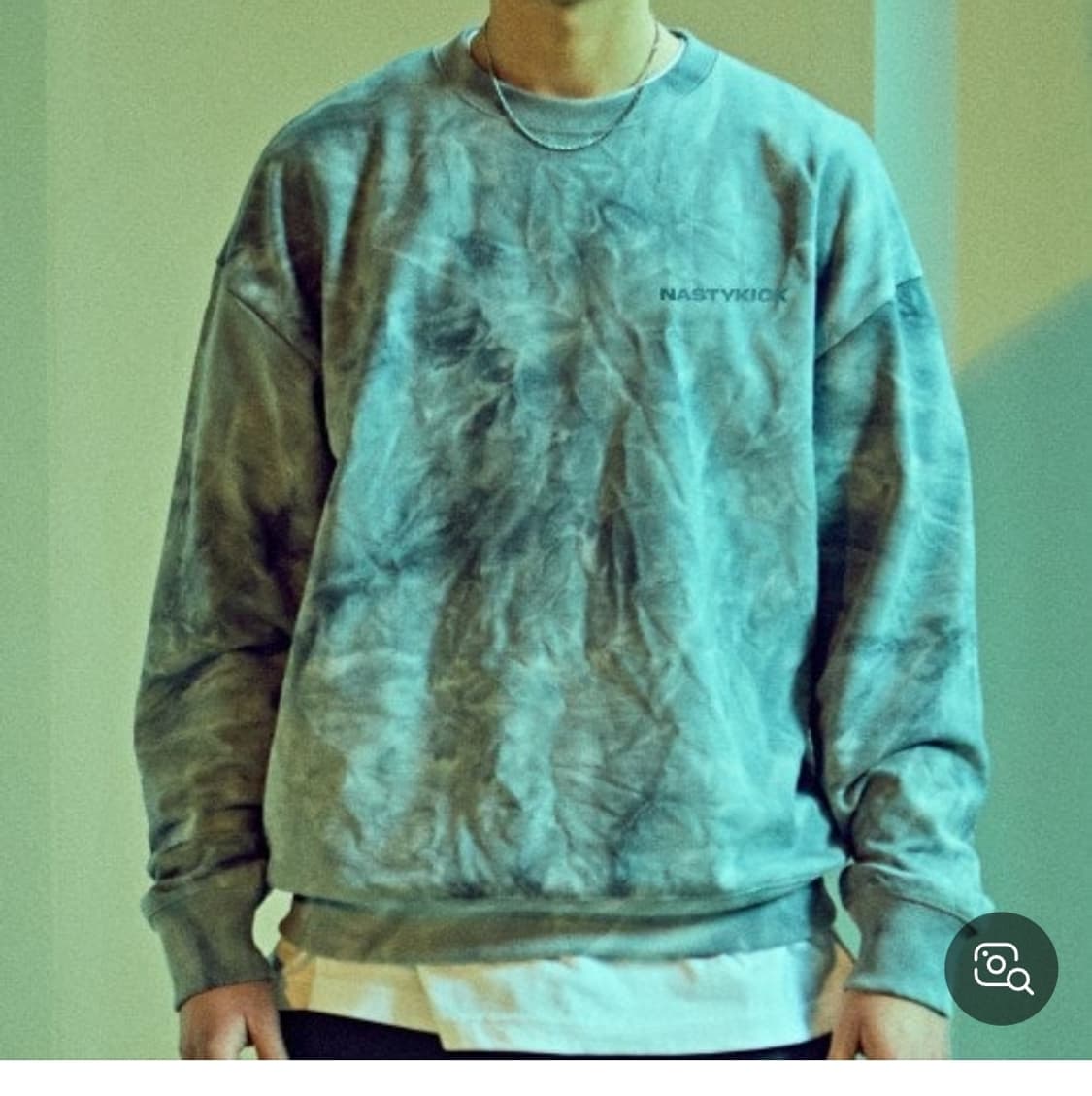 새상품 남성여성100 물나염맨투맨-네스티킥 상품이미지9