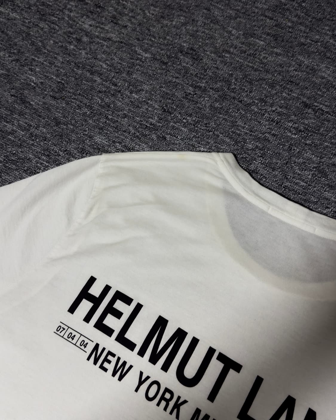 SS05 Helmut Lang Rope T-shirt 상품이미지5