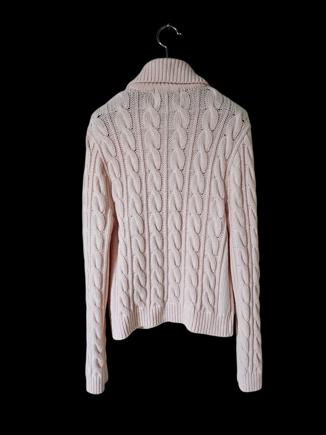 앤유 AND YOU 미착용/프림로즈 컬러 케이블 울 니트 여성가디건 55 상품이미지8