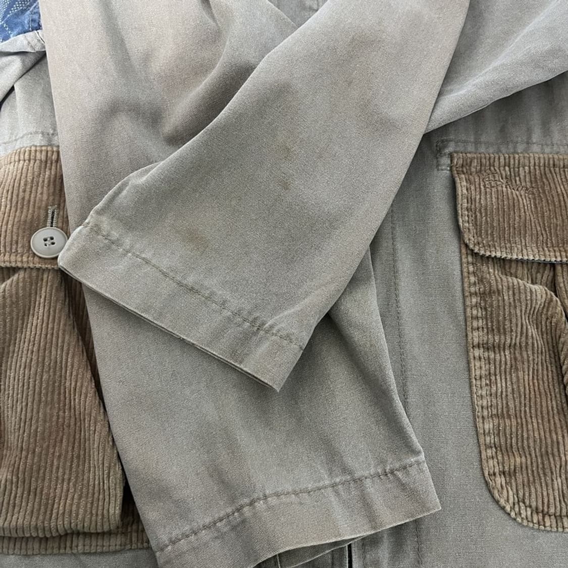 쉐인진 빈티지 코지 트러커 언발 체크 워크 자켓 95 C10398 상품이미지7