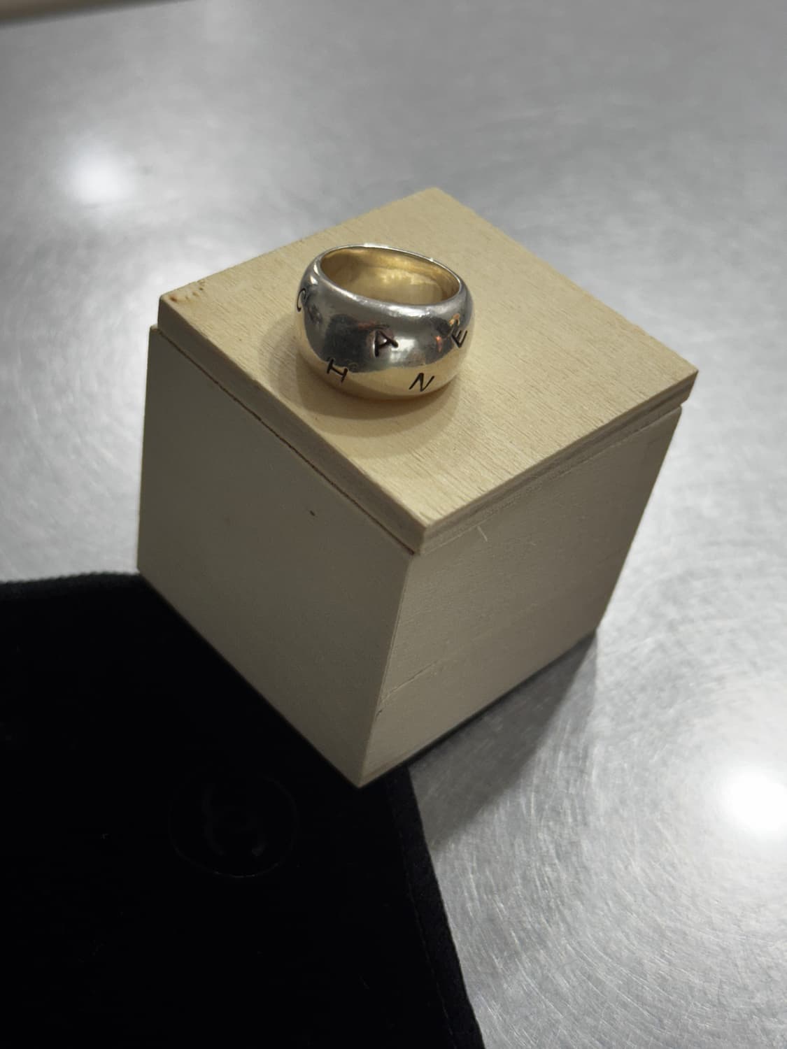 vintage chanel 925 silver ring 상품이미지4