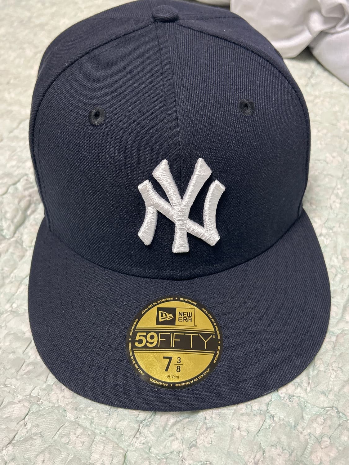 뉴에라 59피프티 MLB 어센틱 뉴욕 양키스 게임 네이비 상품이미지6