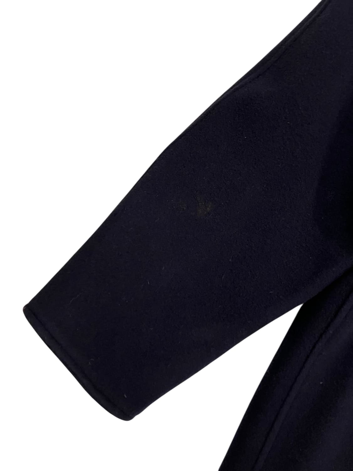 버버리 네이비 울혼방 코트 L 상품이미지4