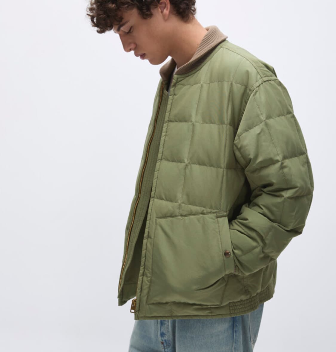 카키스 하이랜드 다운 패딩 상품이미지2