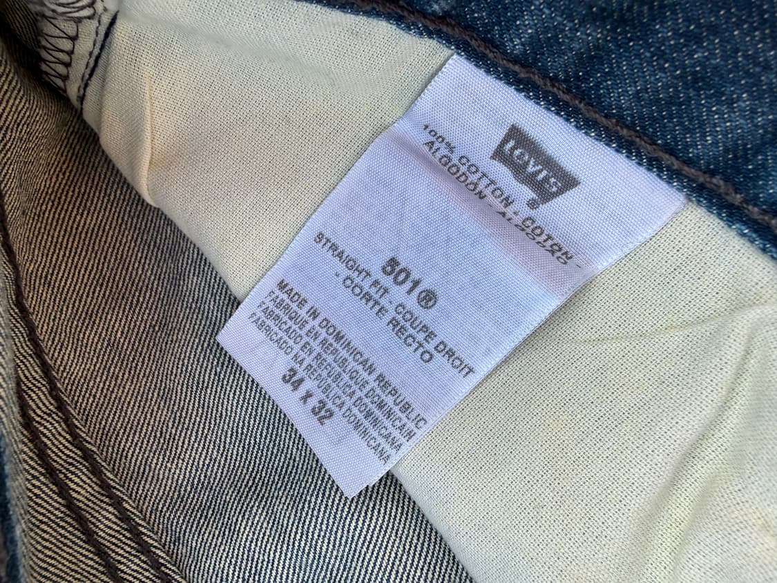 리바이스 501 데님팬츠 34/32  상품이미지4